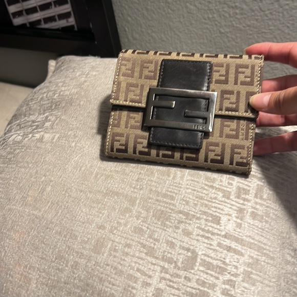 Fendi trifold in FF Zucca Jacquard canvas - Picture 4 of 6